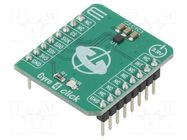 Click board; prototype board; Comp: L20G20IS; gyroscope; 3.3VDC MIKROE