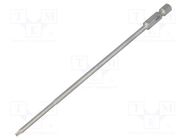 Screwdriver bit; Torx®; TX08; Overall len: 150mm; PROFESSIONAL WIHA