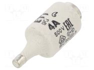 Fuse: fuse; 4A; 500VAC; 500VDC; gG; ceramic; DII; D ETI POLAM