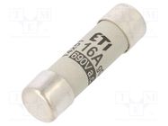 Fuse: fuse; gG; 16A; 690VAC; cylindrical,industrial; 14x51mm ETI POLAM