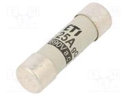 Fuse: fuse; gG; 25A; 690VAC; cylindrical,industrial; 14x51mm ETI POLAM