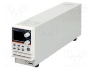 Power supply: programmable laboratory; Ch: 1; 0÷250VDC; 4.5A; 360W 