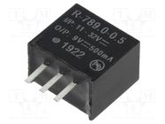 Converter: DC/DC; 4.5W; Uin: 11÷32V; Uout: 9VDC; Iout: 0.5A; SIP3; PCB RECOM