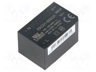 Converter: AC/DC; 1W; 85÷264VAC; 5VDC; Iout: 200mA; 63%; RAC01-GA RECOM