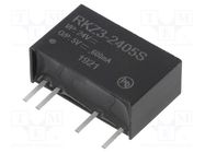 Converter: DC/DC; 3W; Uin: 21.6÷26.4VDC; Uout: 5VDC; Iout: 600mA RECOM