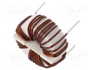 Inductor: wire; THT; 2mH; 250VAC; 28mΩ; -25÷120°C; SC; 10A KEMET