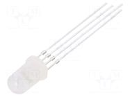 Programmable LED; 5mm; RGB; 1.8÷2.2/2.8÷3.1/2.9÷3.2VDC; -25÷80°C WORLDSEMI