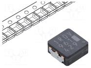 Inductor: wire; SMD; 1uH; 9.9A; 6.2mΩ; ±20%; ETQP3M; 6.4x6x3mm PANASONIC