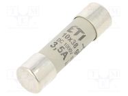 Fuse: fuse; gPV; 3.5A; 1000VDC; cylindrical; 10.3x38mm ETI POLAM