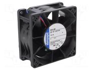 Fan: DC; axial; 24VDC; 80x80x38mm; 220m3/h; 71dBA; ball; 14000rpm EBM-PAPST