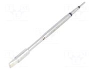Tip; chisel; 4.8x1mm; for  soldering iron,for soldering station JBC TOOLS