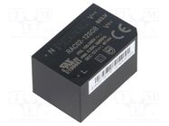 Converter: AC/DC; 2W; 85÷264VAC; 12VDC; Iout: 167mA; 68%; RAC02-GB RECOM