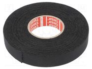 Tape: textile; W: 15mm; L: 25m; Thk: 0.26mm; Automotive; acrylic; 40% TESA