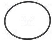 O-ring gasket; NBR caoutchouc; Thk: 4mm; Øint: 110mm; black 