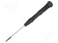 Screwdriver; slot; precision; SL 1,8; ESD; PRECISION C.K