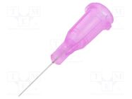 Needle: steel; 0.5"; Size: 30; straight; 0.15mm; Mounting: Luer Lock FISNAR