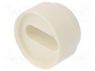 Insert for gland; Mat: elastomer; 22x8mm; -40÷100°C; HSK-FLAKA HUMMEL