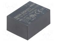 Converter: AC/DC; 4W; Uin: 80÷305VAC,110÷390VDC; Uout: 24VDC; 80% RECOM