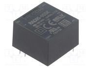 Converter: AC/DC; 5W; 85÷264VAC; Usup: 120÷370VDC; Uout: 5VDC; 80% RECOM