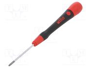 Screwdriver; hex key,spherical; precision; HEX 5/64" WIHA