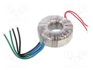 Transformer: toroidal; 160VA; 230VAC; 22V; 22V; 3.63A; 3.63A; H: 45mm INDEL