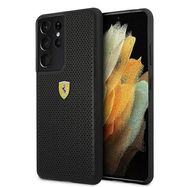 Ferrari FESPEHCS21LBK S21 Ultra G996 black/black hardcase On Track Perforated, Ferrari