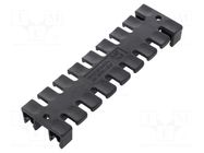 Clip; plastic; H: 40mm; L: 140mm; D: 50mm; for enclosures SCHNEIDER ELECTRIC