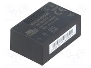 Converter: AC/DC; 4W; 85÷305VAC; Usup: 120÷430VDC; Uout: 5VDC; 72% RECOM