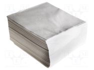 Cleaning cloth: cloth; cellulose,polyester; 300pcs; 229x229mm CHEMTRONICS