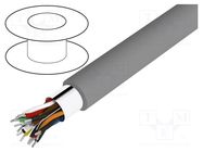 Wire; Alpha Essential C&C; 4x2x18AWG; shielded,Al-PET foil; PVC ALPHA WIRE