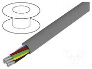 Wire; Xtra Guard® 1; 60x18AWG; unshielded; 300V; 30.5m; Cu; 100ft ALPHA WIRE