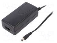 Power supply: switching; 12VDC; 5A; Out: 5,5/2,5; 60W; 90÷264VAC CELLEVIA POWER