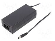 Power supply: switching; 24VDC; 2.7A; Out: 5,5/2,1; 65W; 90÷264VAC CELLEVIA POWER