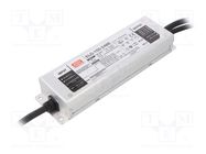 Power supply: switching; LED; 134.4W; 24VDC; 6.25A; 100÷305VAC MEAN WELL