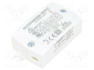 Power supply: switching; LED; 20W; 2÷40VDC; 500mA; 198÷264VAC; IP20 RECOM