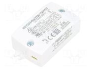 Power supply: switching; LED; 20W; 2÷40VDC; 500mA; 198÷264VAC; IP20 RECOM