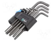 Wrench-set; Torx®; TX8,TX9,TX10,TX15,TX20,TX25,TX27,TX30,TX40 WERA