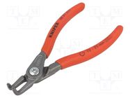 Pliers; for circlip; internal; 12÷25mm; Pliers len: 130mm; angular KNIPEX