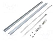 Pole mounting kit; for enclosures; Application: ARCA FIBOX