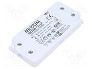 Power supply: switching; LED; 6W; 2÷9VDC; 700mA; 198÷264VAC; IP20 RECOM