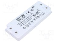 Power supply: switching; LED; 12W; 12VDC; 1000mA; 198÷264VAC; IP20 RECOM