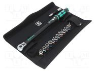 Wrench; torque; 510mm; 40÷200Nm; Mounting: 1/2" WERA