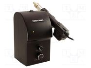 Hot air station; analogue,with knob; 600W; 100÷480°C; Plug: EU THERMALTRONICS