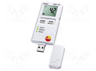 Data logger; temperature; ±0.5°C; Temp: -35÷70°C; 44x12x97mm; IP67 TESTO