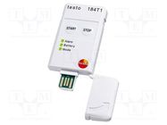 Data logger; temperature; IP67; ±0.5°C; Temp: -35÷70°C; 33x9x74mm TESTO