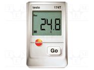 Data logger; temperature; IP65; ±0.5°C@(-30°C÷70°C); Resol: 0.1°C TESTO