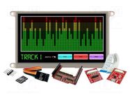 Dev.kit: with display; LCD TFT; Resolution: 800x480; uC: DIABLO16 4D Systems