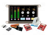 Dev.kit: with display; LCD TFT; GEN4; Resolution: 480x272; 32kBRAM 4D Systems