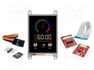 Dev.kit: with display; LCD TFT; GEN4; Resolution: 240x320; 32kBRAM 4D Systems