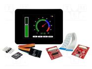 Dev.kit: with display; LCD TFT; GEN4; Resolution: 240x320; 32kBRAM 4D Systems